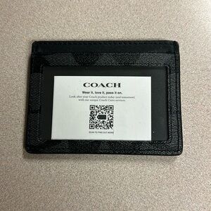 Coach Card Holder